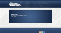 Desktop Screenshot of harplingetransport.se