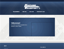 Tablet Screenshot of harplingetransport.se